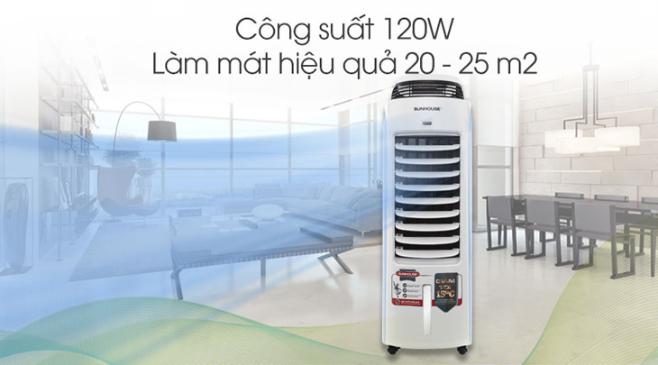 Công suất mạnh giúp làm mát nhanh