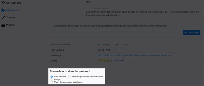Hướng dẫn xem lại mật khẩu đã lưu trên trình duyệt WEB