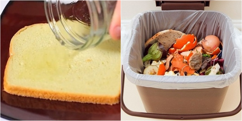 Khử mùi thùng khác với giấm và bánh mì Khử mùi thùng khác với giấm và bánh mì