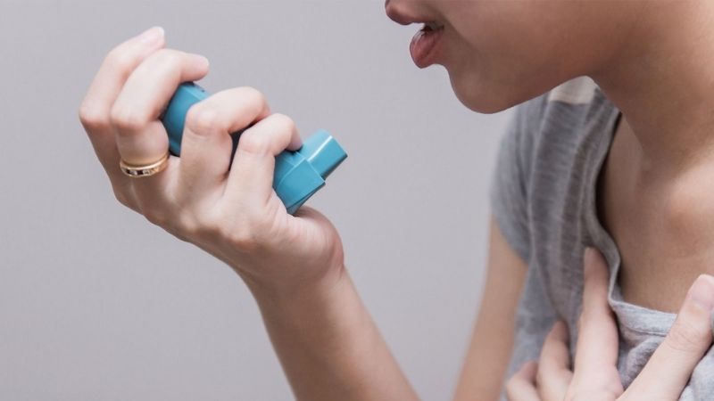 Menschen mit Asthma