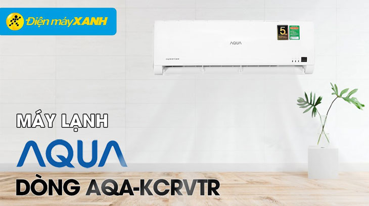 Máy lạnh Aqua Inverter 1 HP AQA-KCRV10TR