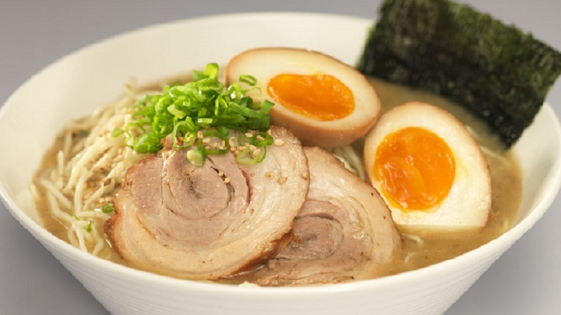 Thành phẩm mì Tonkotsu Ramen