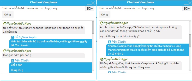 Vinaphone yêu cầu khách hàng cập nhật thông tin cá nhân trước 24/4 Vinaphone yêu cầu khách hàng cập nhật thông tin cá nhân trước 24/4