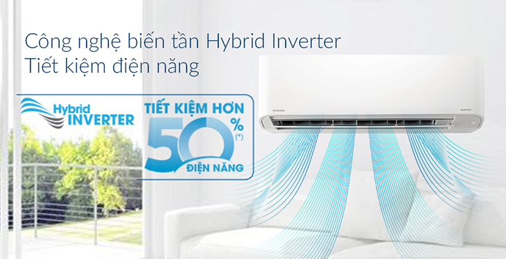 Tiết kiệm đến hơn 50% điện năng