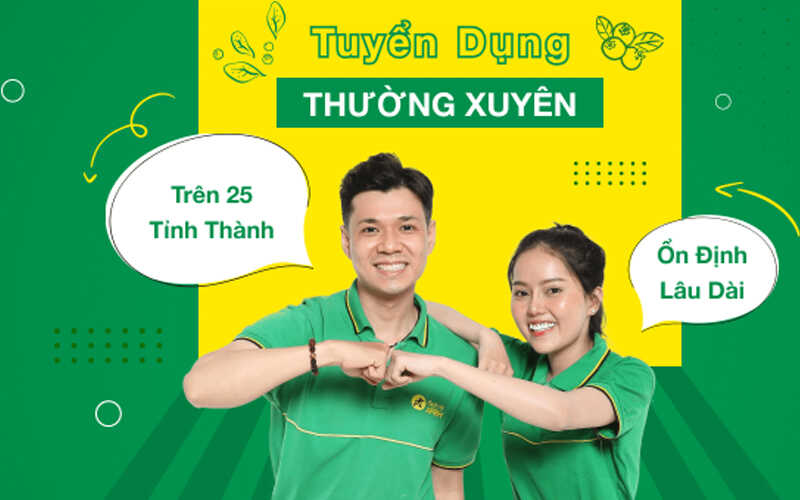 Bách Hóa Xanh Tuyển Dụng