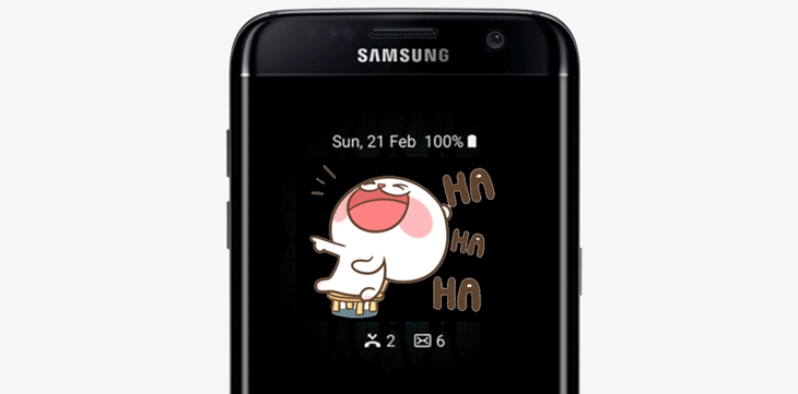 Hình nền đầu tiên của Galaxy S10 rò rỉ trên mạng xã hội  Fptshopcomvn