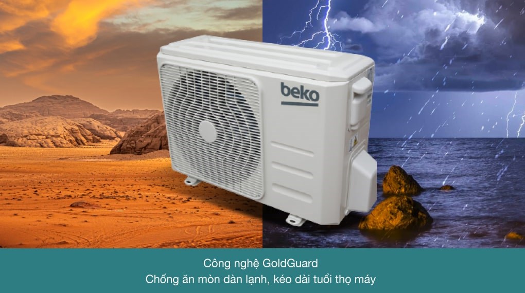 Các công nghệ nổi bật của máy lạnh Beko - Công nghệ GoldGuard
