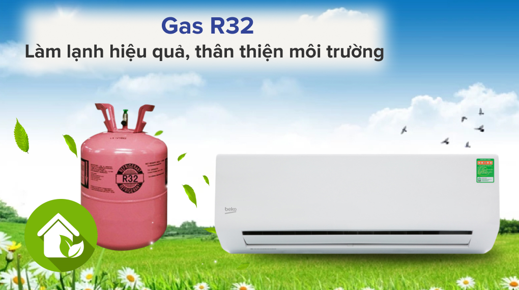 Các công nghệ nổi bật của máy lạnh Beko - Gas R32