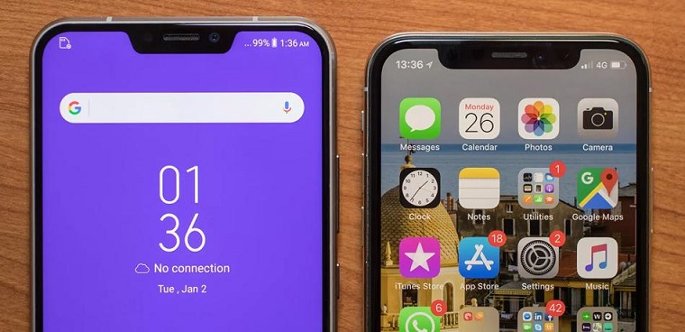 5 smartphone có màn hình “tai thỏ” cực hot giống iPhone X tại Việt Nam