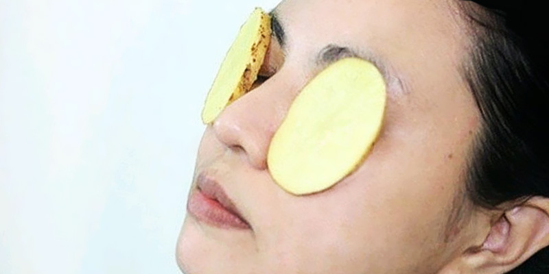 Kết quả hình ảnh cho đắp khoai tây cho mắt