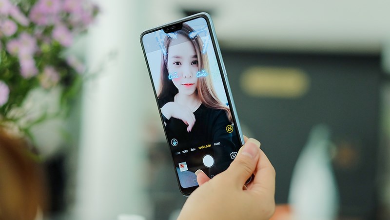 oppof7 selfie