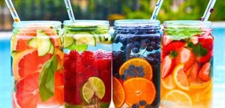 Tự làm trà trái cây thanh mát, giải nhiệt ngày hè