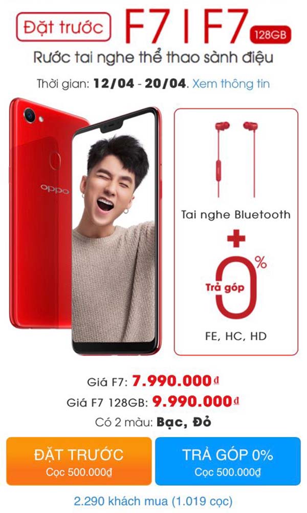 1.000 suất đặt cọc đã rất nhanh tìm thấy chủ nhân