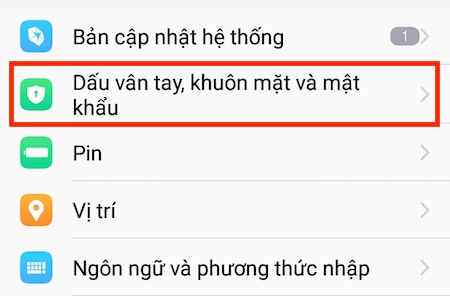 Thiết lập mở khóa khuôn mặt cho siêu phẩm tầm trung Vivo V9