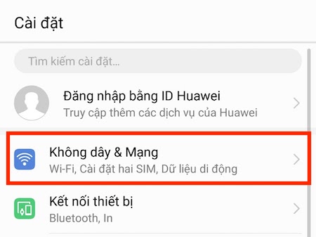 Tăng sóng Wifi bằng tính năng cực độc trên Huawei Nova 3e