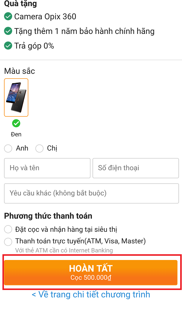 Đặt trước Nokia 7 Plus 1000 suất nhận quà chất