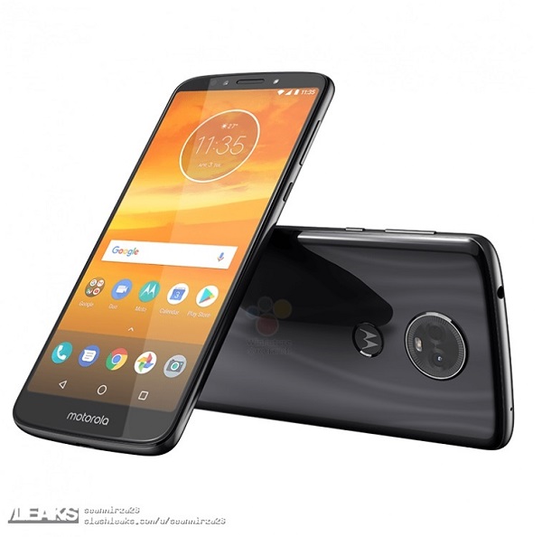 Rò rỉ hình ảnh Render của Moto E5 Plus với màn hình tỉ lệ 18:9
