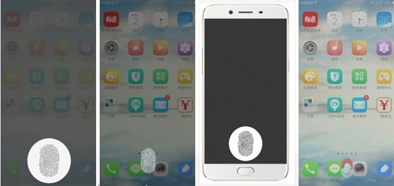 Oppo nhận bằng sáng chế công nghệ quét vân tay dưới màn hình - ảnh 2 Oppo nhận bằng sáng chế công nghệ quét vân tay dưới màn hình - ảnh 2