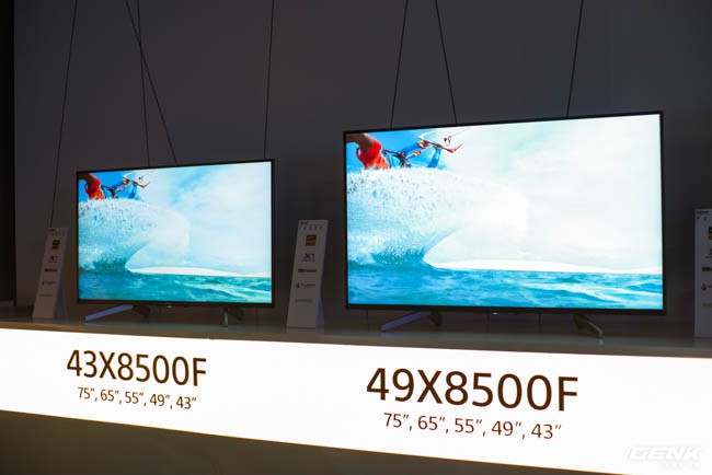 Sony trình làng bộ đôi tivi A8F và X9000F, đón đầu xu thế tivi màn hình rộng cao cấp ngày càng phổ biến > tivi Sony 2018