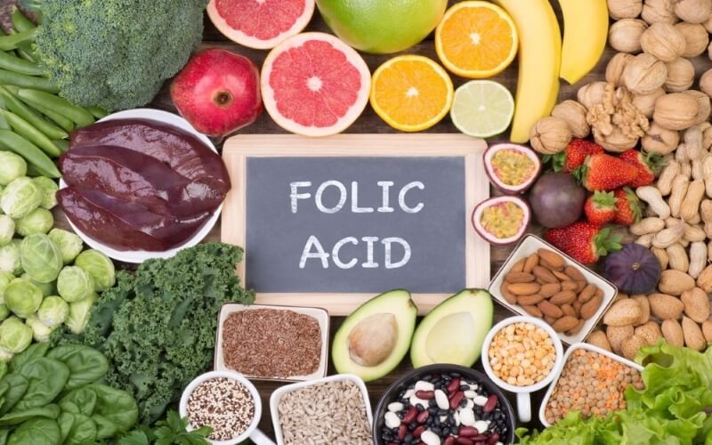 Axit folic góp phần hình thành và phát triển của hệ thần kinh thai nhi