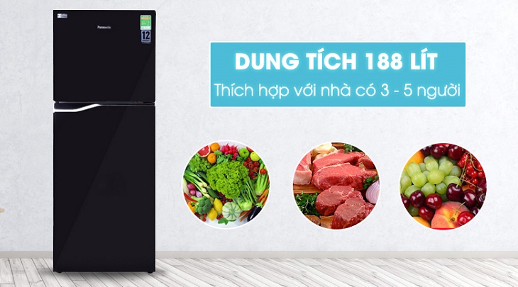 Tủ lạnh Panasonic NR-BA228PKV1