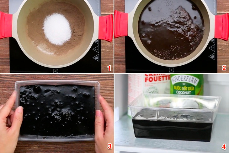 Cách làm trà sữa ô long sương sáo giải nhiệt mùa hè