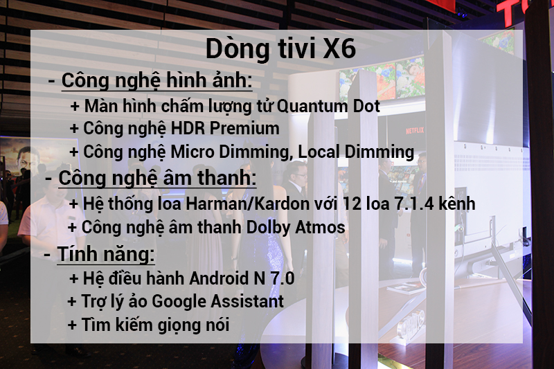 Cấu hình chi tiết TCL X6 2018