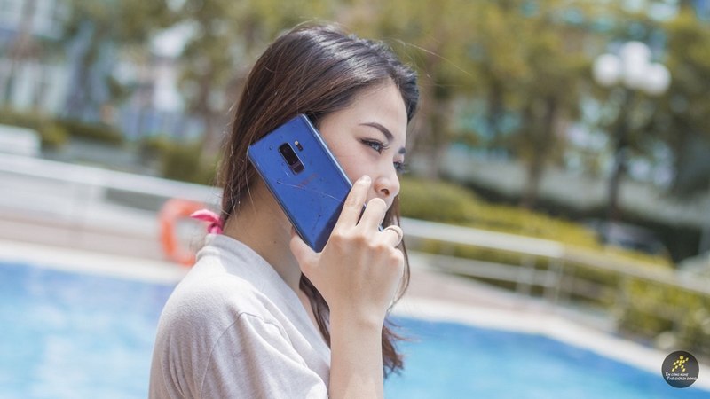 Galaxy S9+ xanh san hô