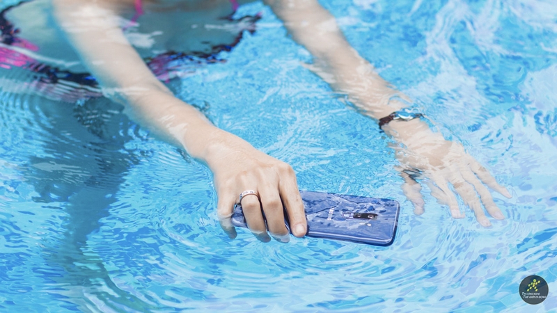 Galaxy S9+ xanh san hô