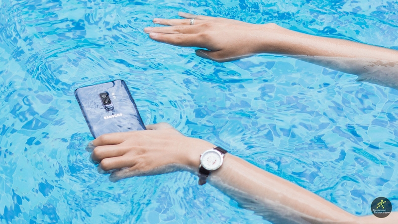 Galaxy S9+ xanh san hô