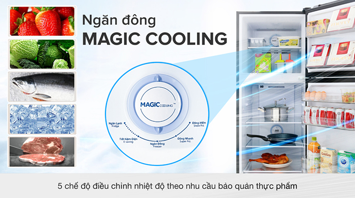 Ngăn đông Magic Cooling 