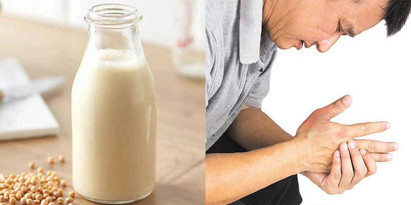 Người đang uống thuốc kháng sinh không nên uống sữa đậu nành