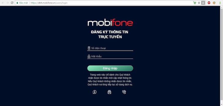 Cách cập nhật thông tin sim Mobifone tại nhà cực dễ