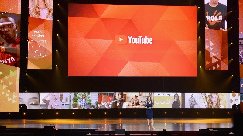 CEO YouTube, cô Susan Wojcicki tại sự kiện BrandCast 2018