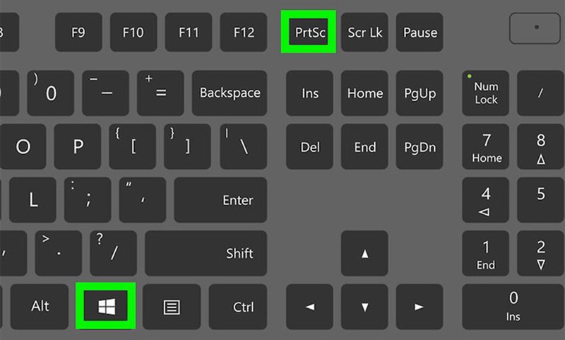 Cách chụp màn hình Win 10