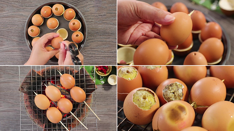 Cách làm trứng gà nướng thơm ngon, không tanh đơn giản tại nhà