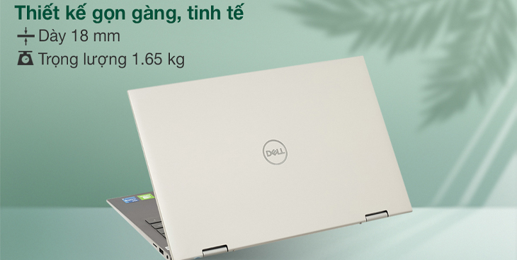 Laptop Dell Inspiron 14 5410 i5 1135G7 có trọng lượng 1.65 kg