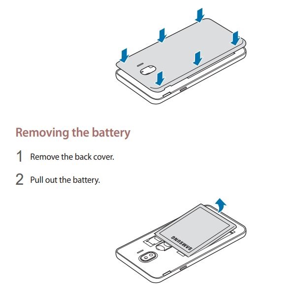Tài liệu hướng dẫn sử dụng của Galaxy J4 xuất hiện