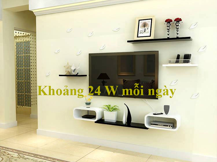 Tivi vẫn tiếu tốn 24W mỗi ngày dù đã tắt màn hình