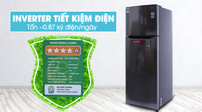 Tủ lạnh Inverter tiết kiệm điện, vận hành siêu êm và có tuổi thọ cao