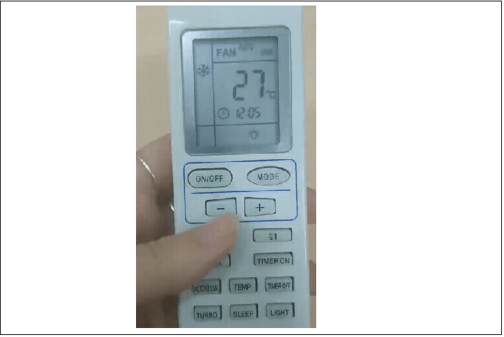 Hướng dẫn sử dụng remote máy lạnh AQUA AQA-KCR9JA > Điều chỉnh tốc độ quạt
