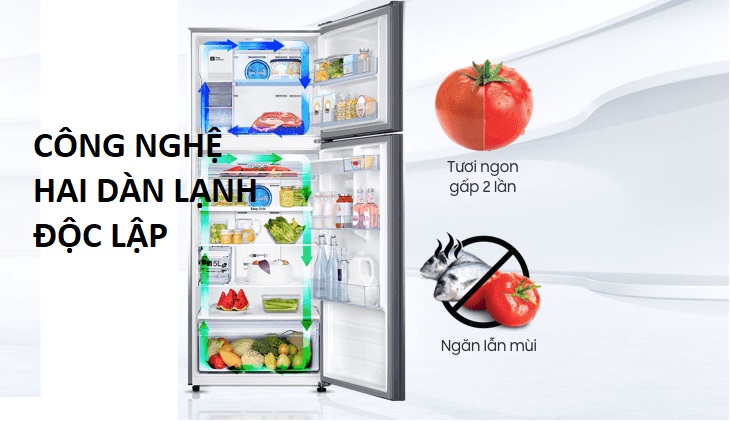 Công nghệ 2 dàn lạnh độc lập