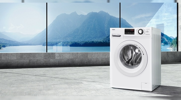 Hướng dẫn sử dụng các dòng máy giặt Aqua lồng ngang 2018