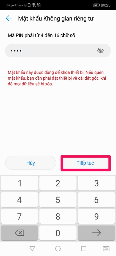 Hướng dẫn cách tạo “không gian riêng tư” trên Huawei Nova 3e