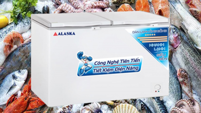 Tủ đông Alaska được sản xuất ở Trung Quốc và Việt Nam