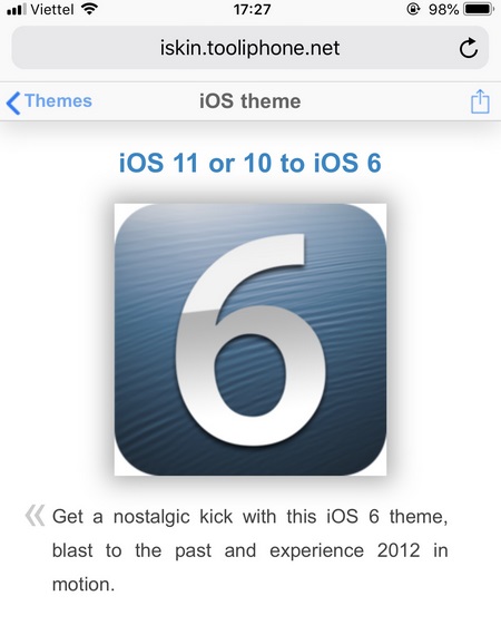 Hướng Dẫn Đem Giao Diện Ios 6 Trở Về Iphone Của Bạn