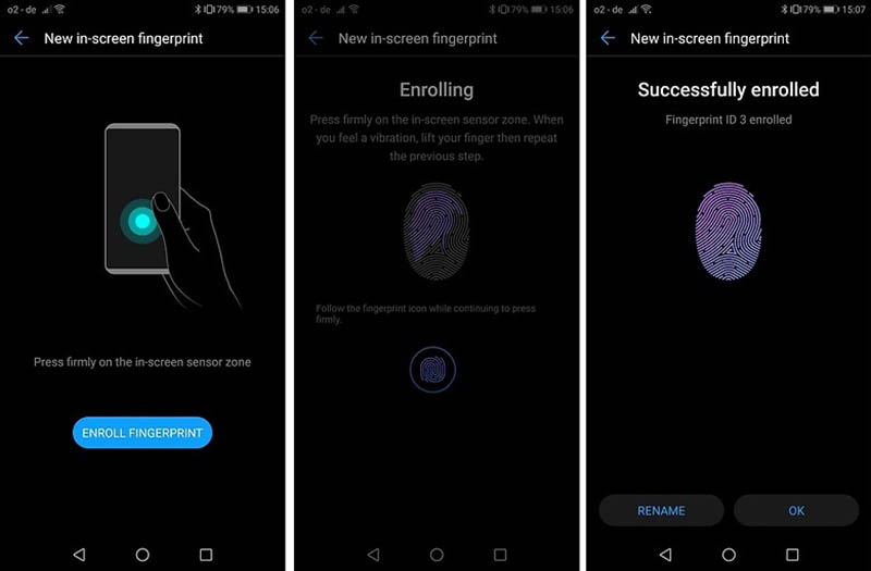 Cảm biến vân tay dưới màn hình Huawei_2