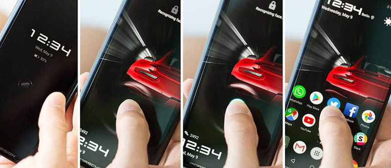 Cảm biến vân tay dưới màn hình Huawei