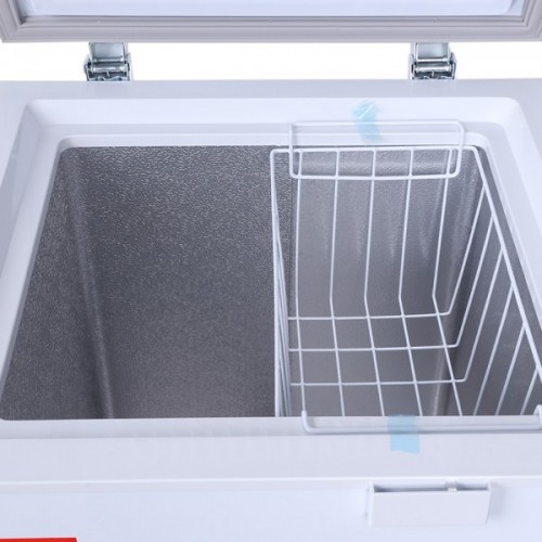 Remove and clean the shelves in the freezer