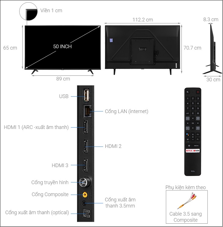 tivi 50 inch